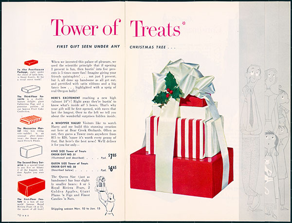 tower of treats ad