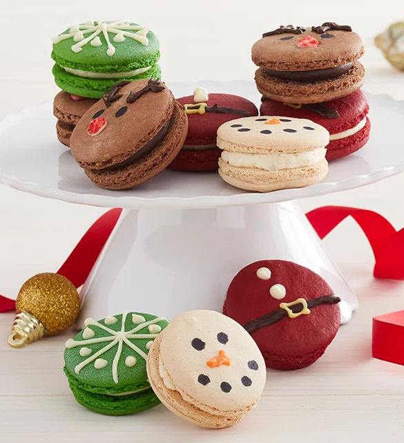 gifts under  holiday macarons