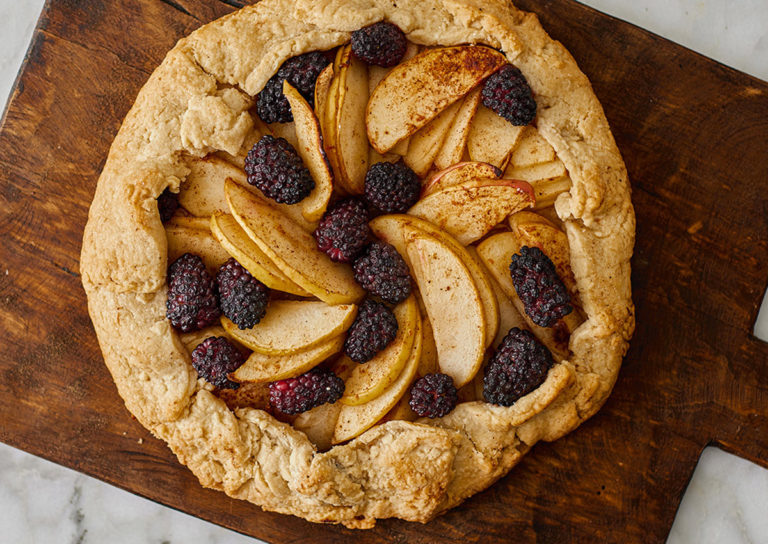 Cinnamon Calicutts Apple Blackberry Galette