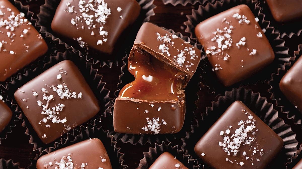 facts about chocolate Chocolate sea salt caramel
