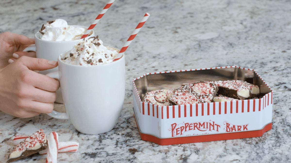 Peppermint Bark Hot Chocolate