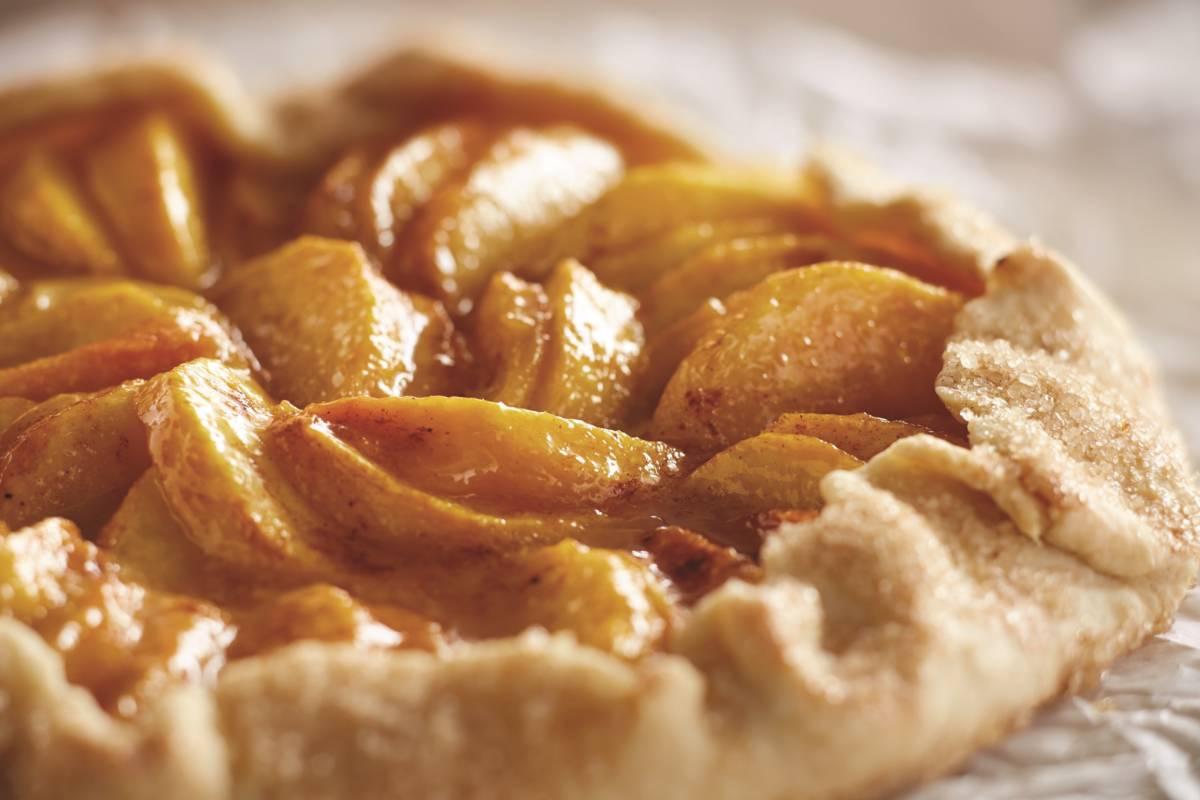 Simple Peach Galette Recipe