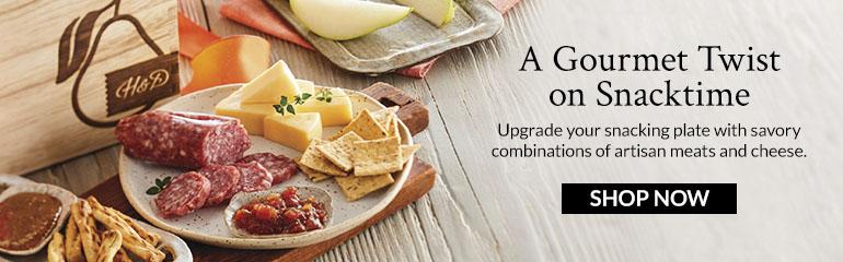 Twist on Snacktime   Meat & Cheese Collection Banner ad