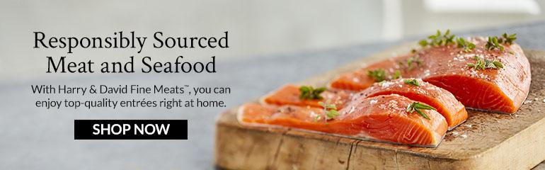 Responsibly Sourced Meat and Seafood   Meat & Seafood Collection Banner ad