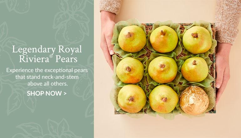 Legendary Royal Riviera Pears   Pear Collection Banner ad