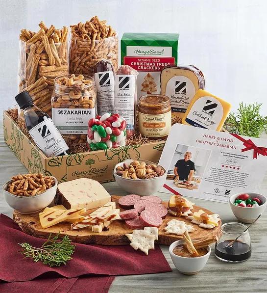 gift baskets geoffrey zakarian holiday charcuterie cheese collection