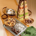 Top Christmas Gifts   Chocolate and Popcorn Gifts from Harry  David   Tower of Sweet Treats