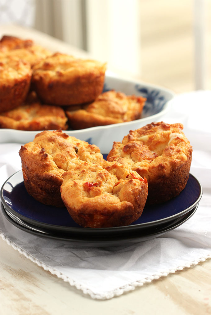 Pepper and Onion Cheesy Biscuits