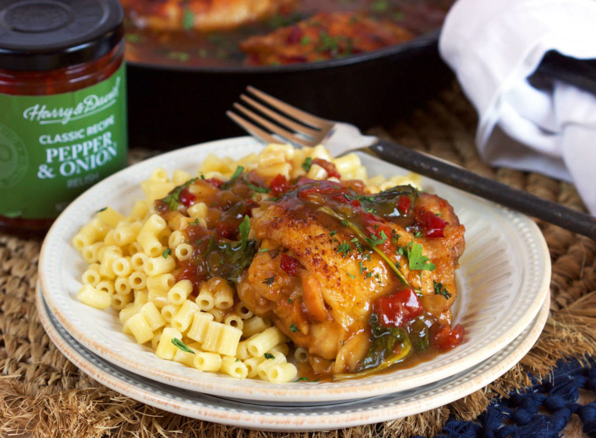 Pepper & Onion Relish Chicken – The Table by Harry & David