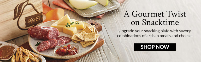 Twist on Snacktime Meat Cheese Collection Banner ad