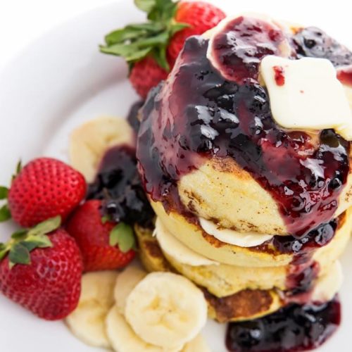 English Muffin French Toast with Berry Sauce – The Table by Harry & David