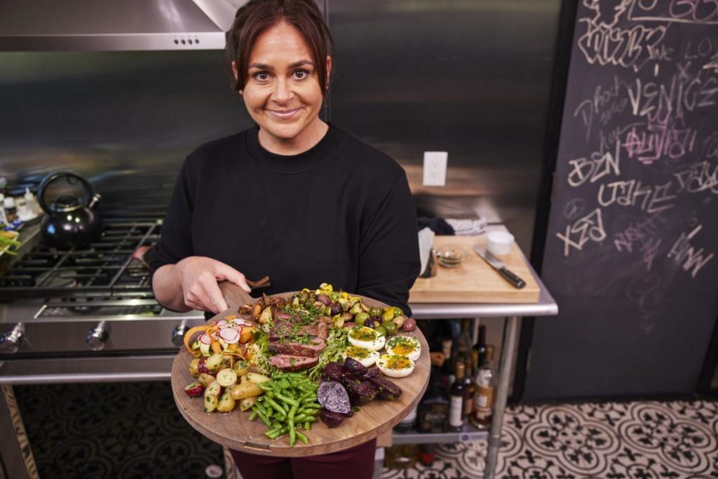 steak salad Antonia Lofaso image