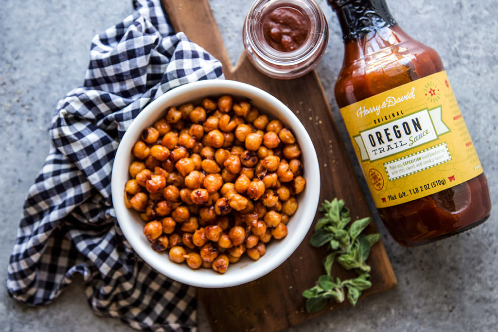 bbq roasted chickpeas