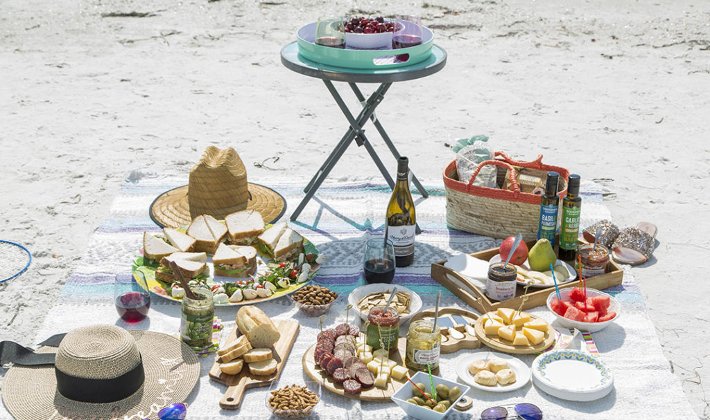 beach picnic