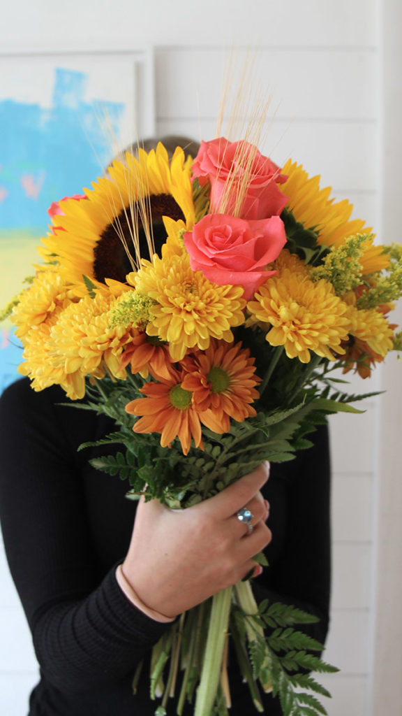 loving fall image    flower bouquet