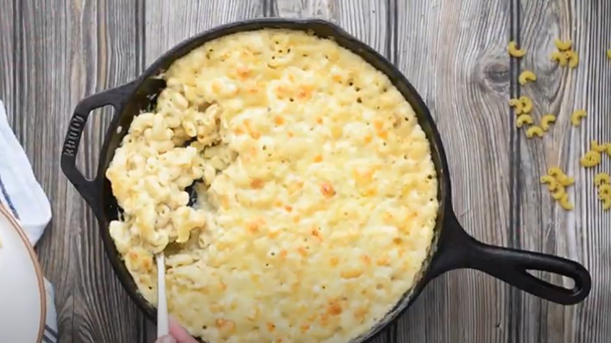 Three Cheese Baked Mac & Cheese