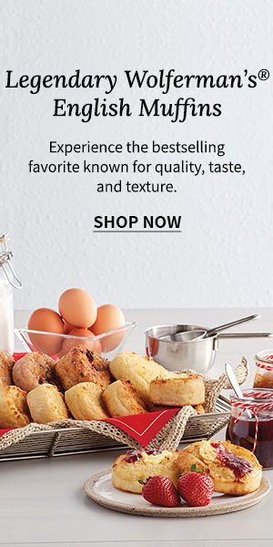 Wolferman's English Muffins English Muffins Collection Banner ad