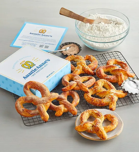 pretzel auntie annes diy pretzel kit