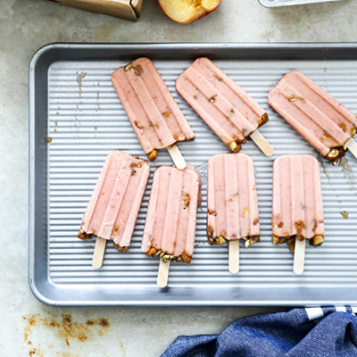 Ways to use fruit with a platter of fruit popsicles